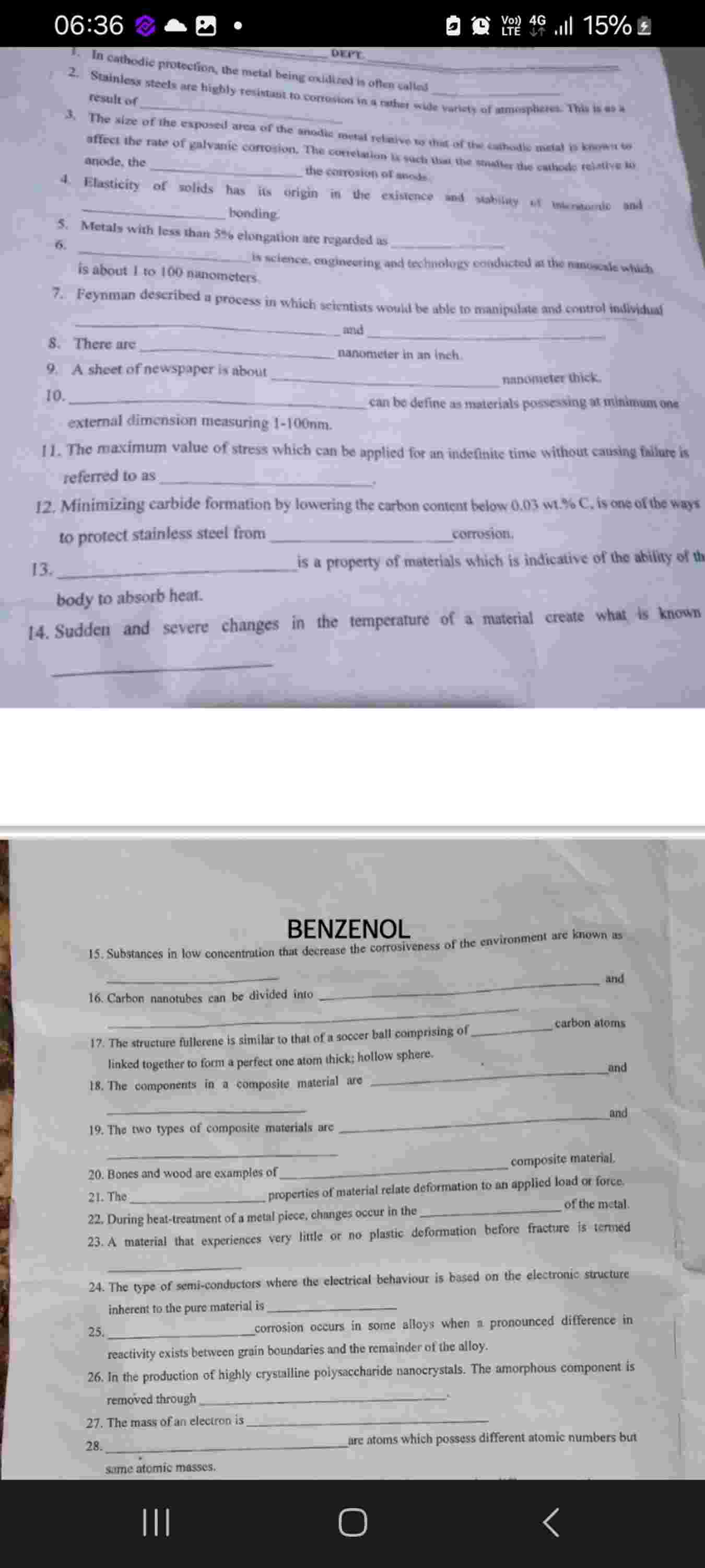 In cathodic protection, the melal being colatired