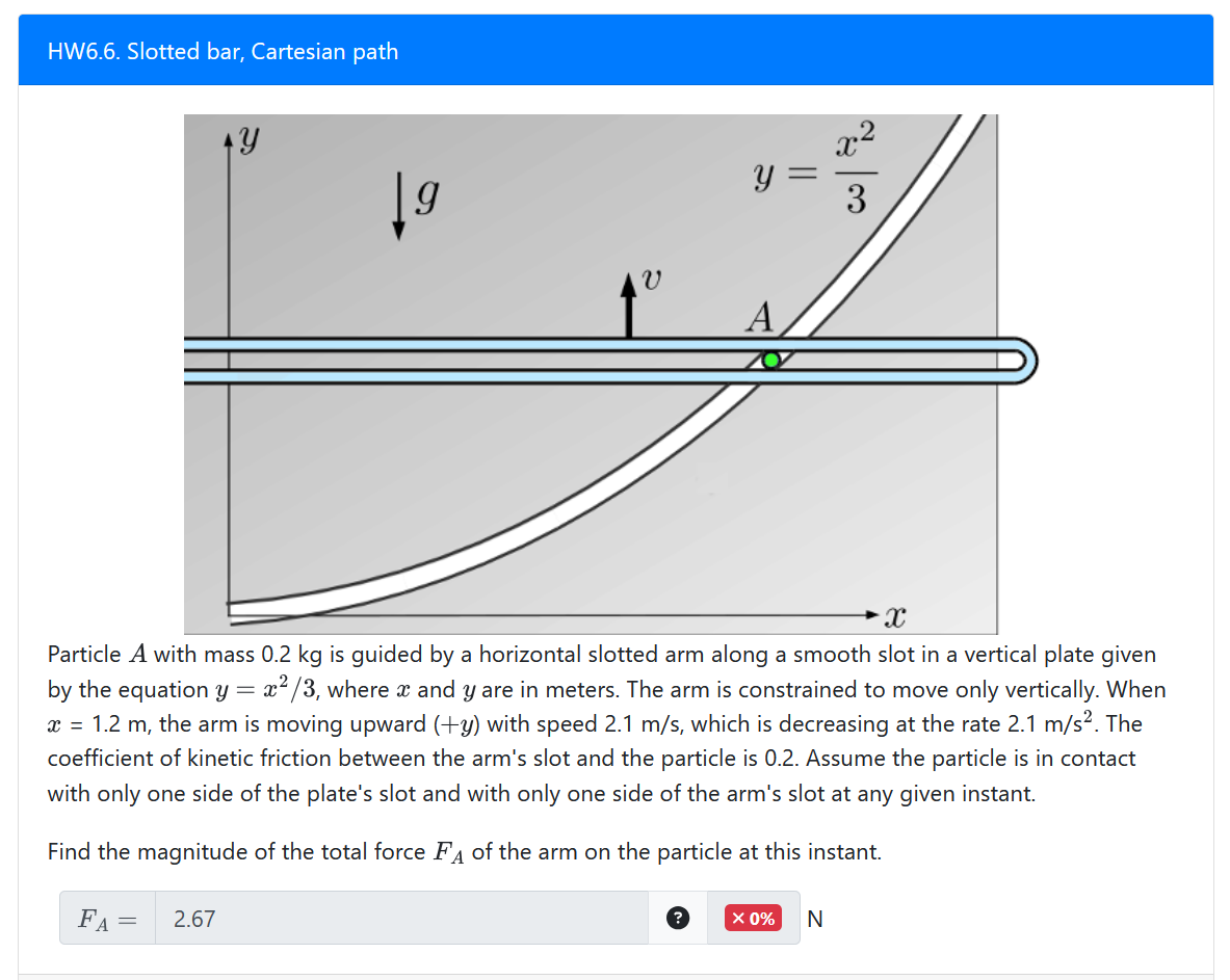 The correct answer is Fa = approx 3 . 0 2 5 6 - I