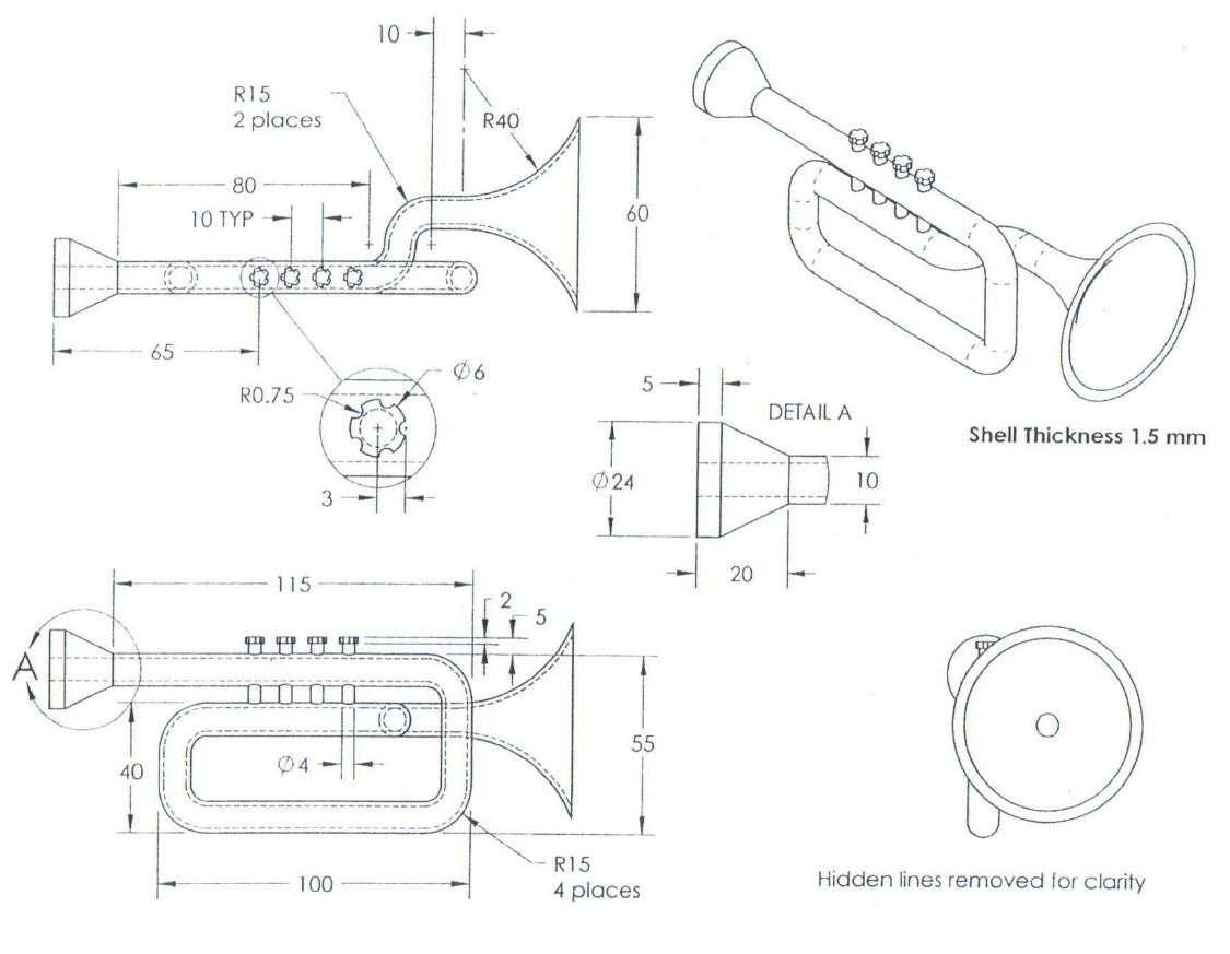 I ' m having trouble trying to make this piece. I