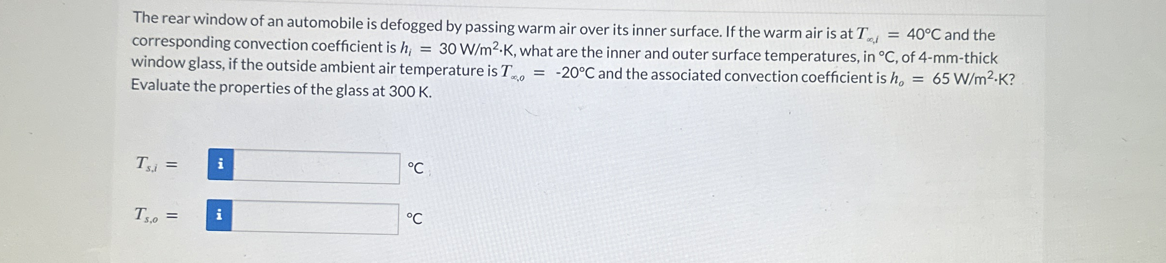 The rear window of an automobile is defogged by