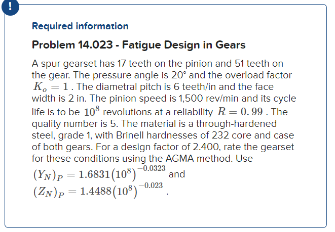 Determine the value of the transmitted load, Wt ,