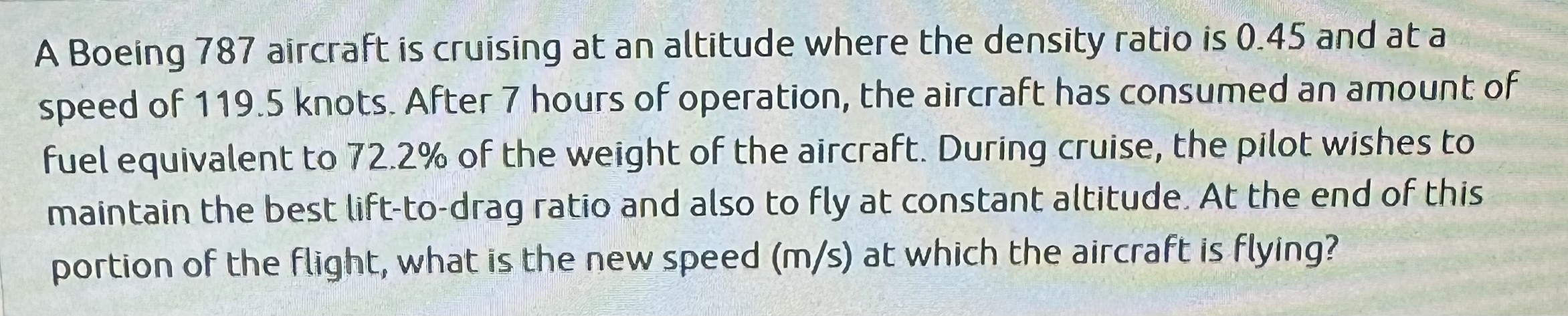 A Boeing 7 8 7 aircraft is cruising at an