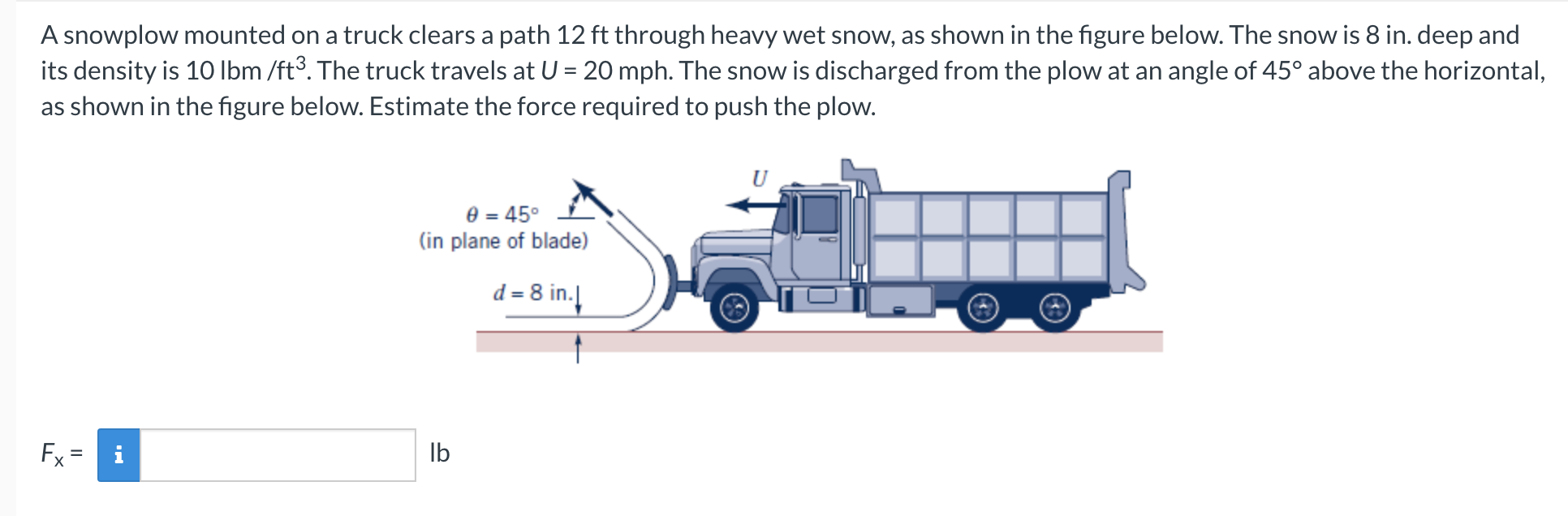 A snowplow mounted on a truck clears a path 1 2