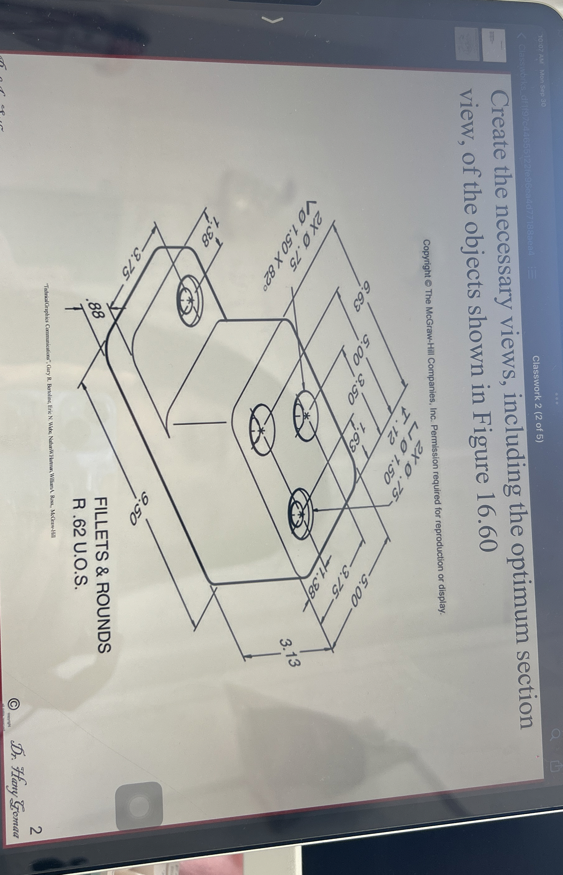 Create the necessary views, including the optimum