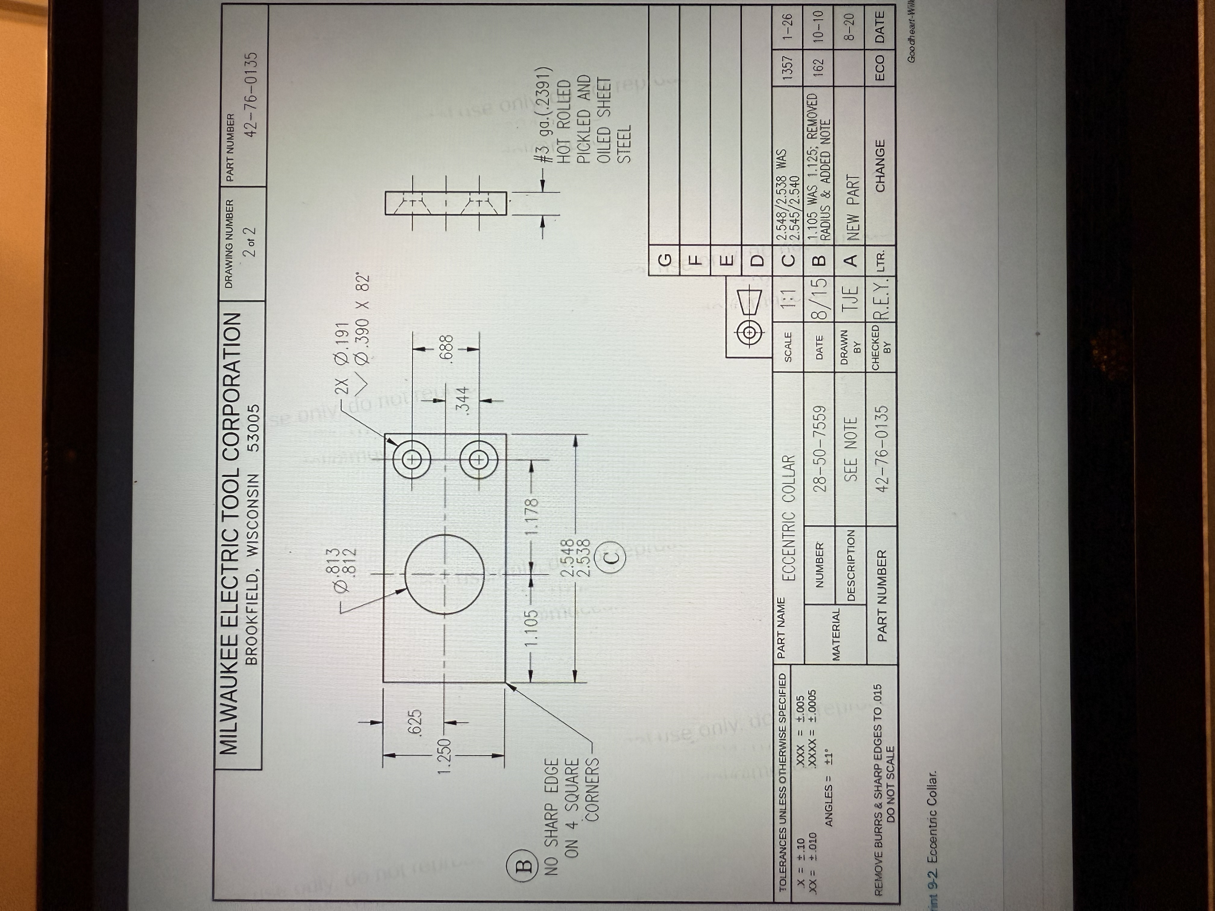 Name ACTIVITY 9 - 2 Eccentric Collar Refer to