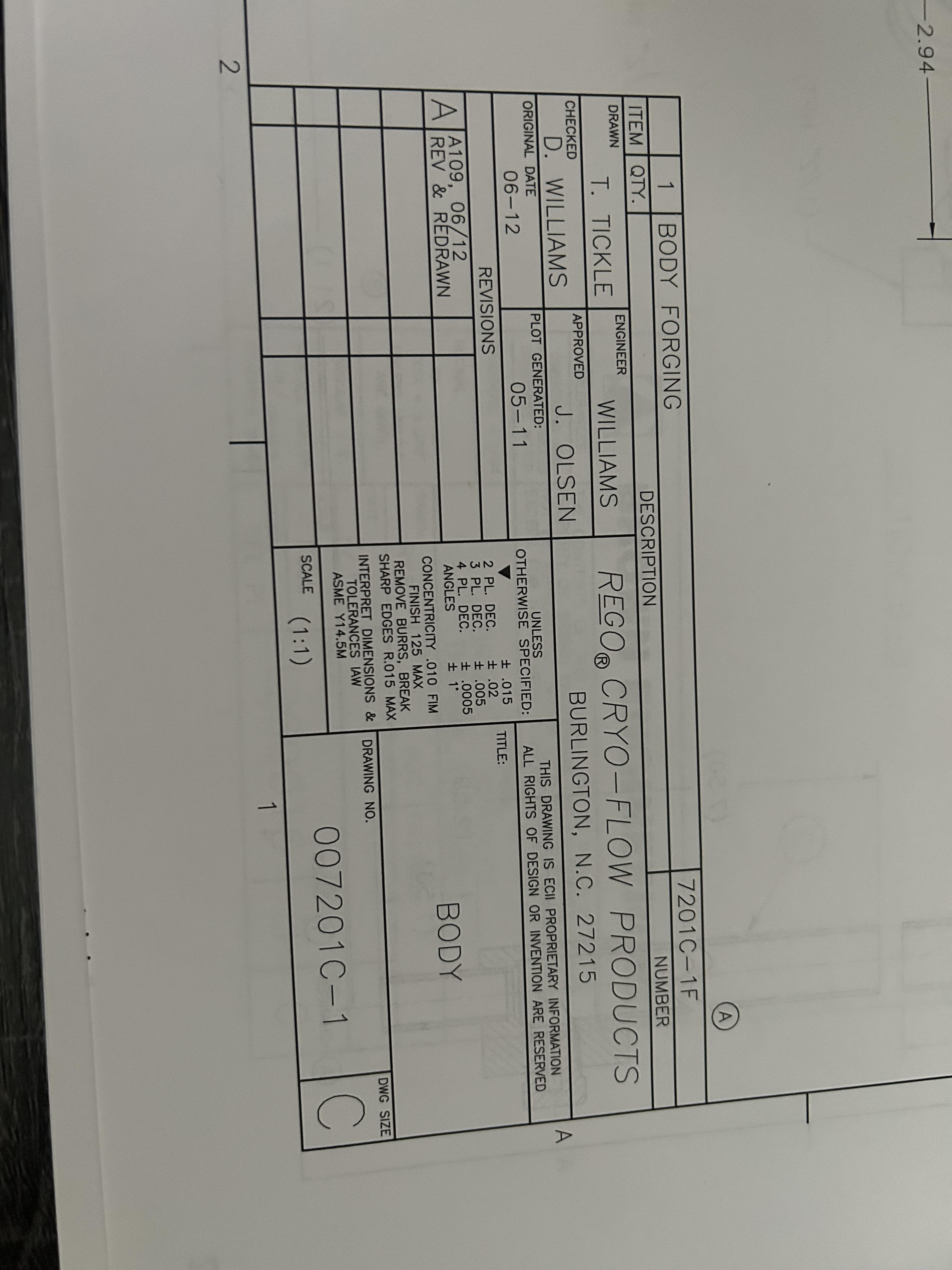 How would I find the drawings "original" size