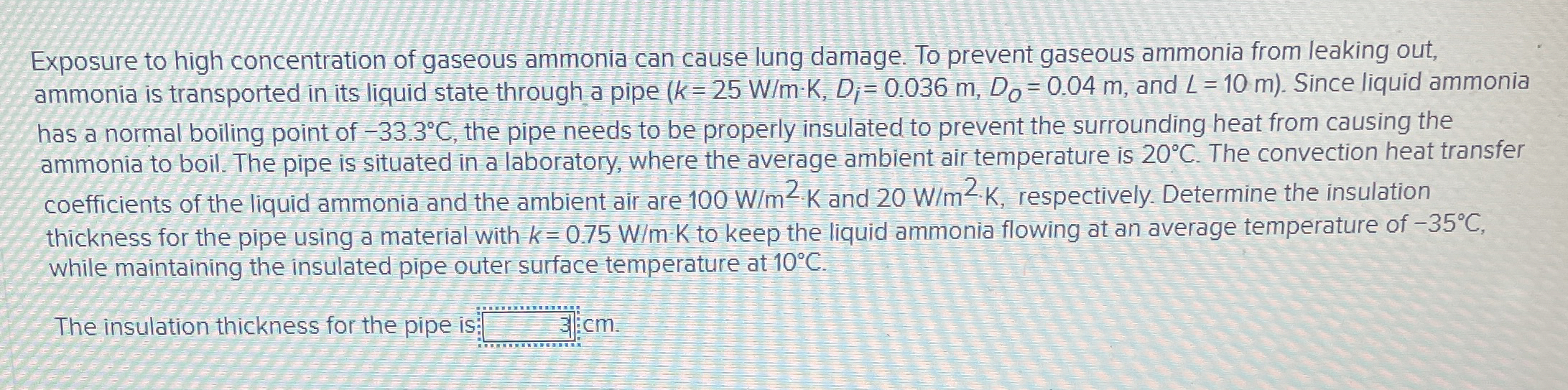Exposure to high concentration of gaseous ammonia