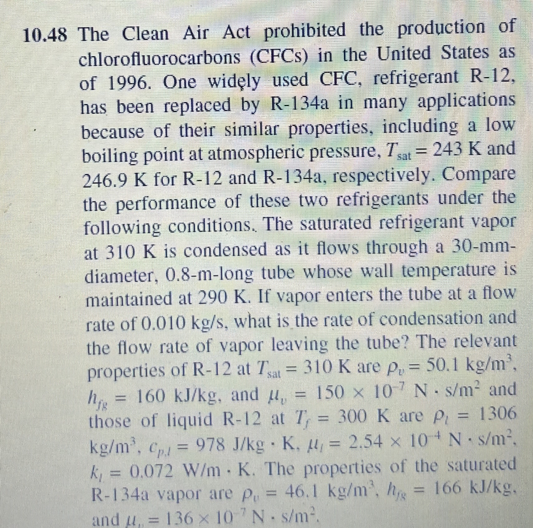 1 0 . 4 8 The Clean Air Act prohibited the