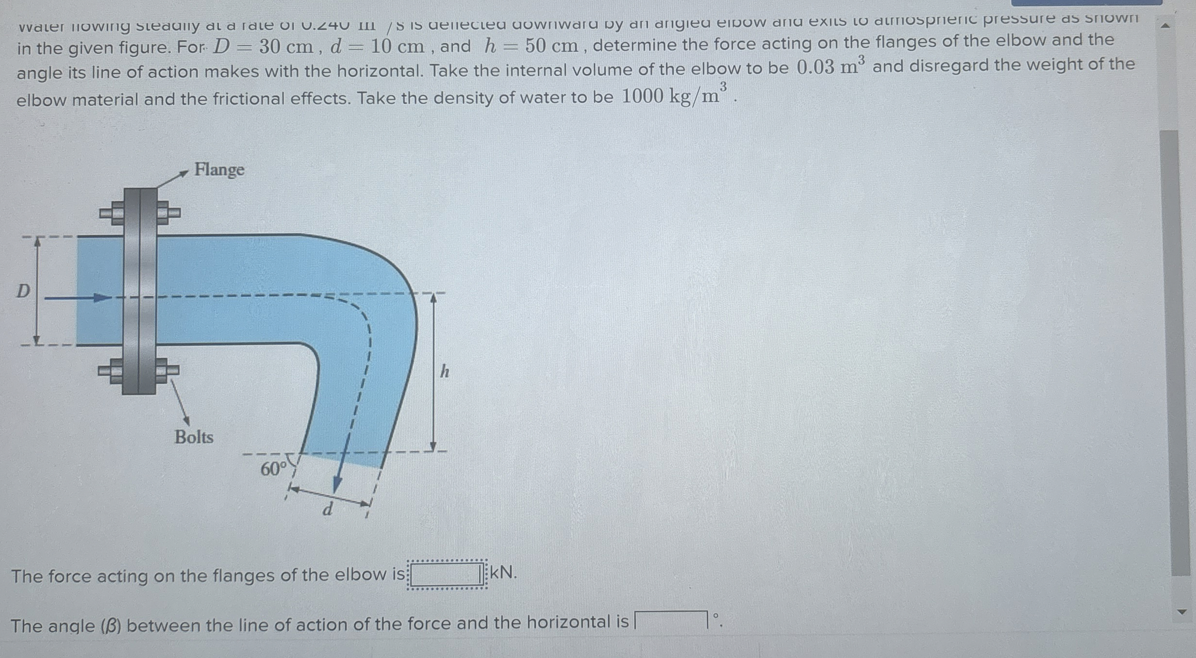 in the given figure. For D = 3 0 c m , d = 1 0 c