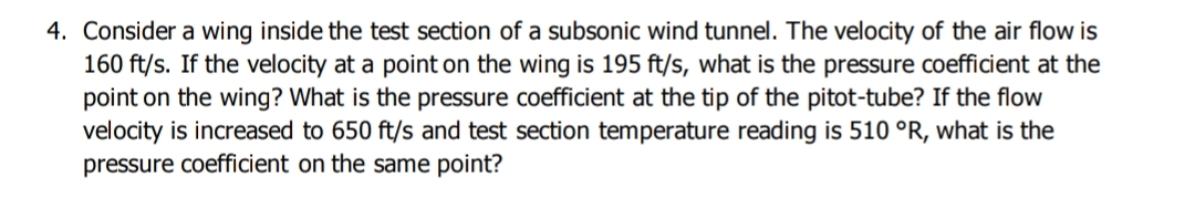 Consider a wing inside the test section of a