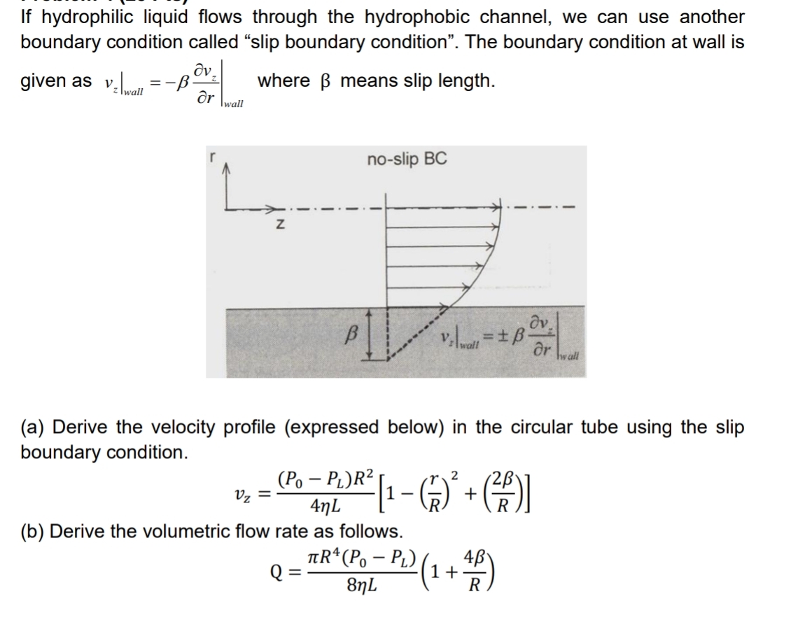 If hydrophilic liquid flows through the