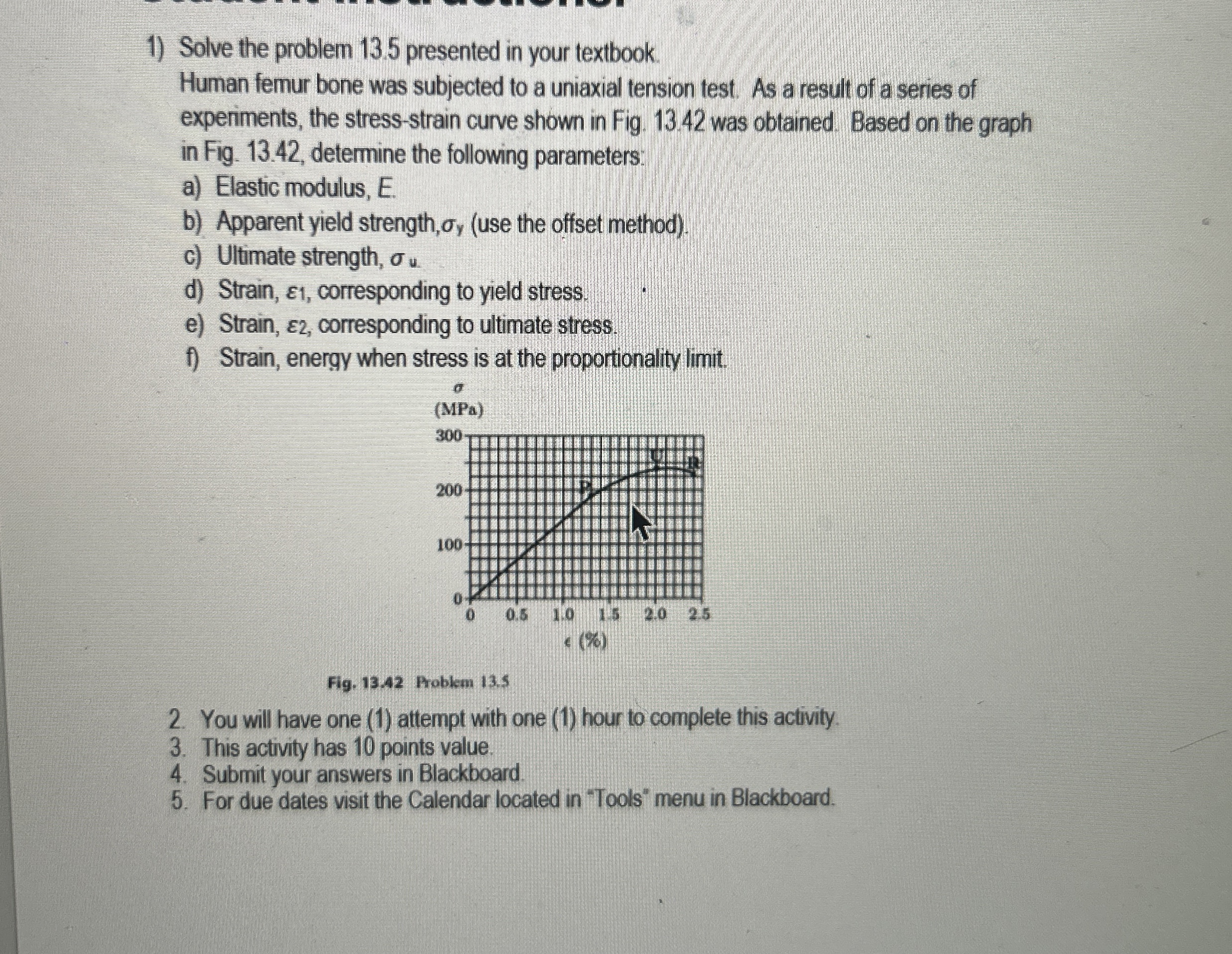 Solve the problem 1 3 . 5 presented in your