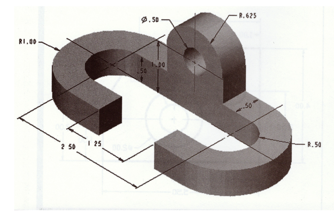 Using SolidWorks explain how to create this model