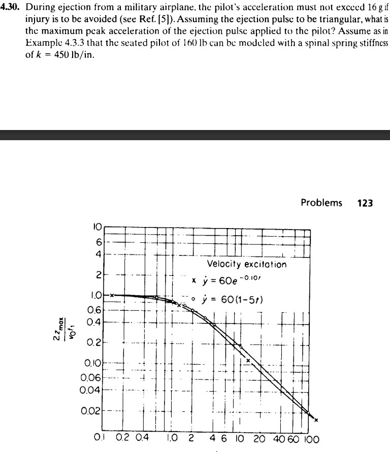 4 . 3 0 . During ejection from a military