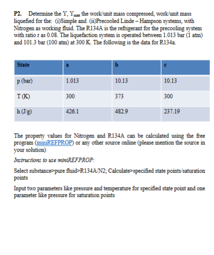 P 2 . Determine the \ ( \ mathrm { Y } , \ mathrm