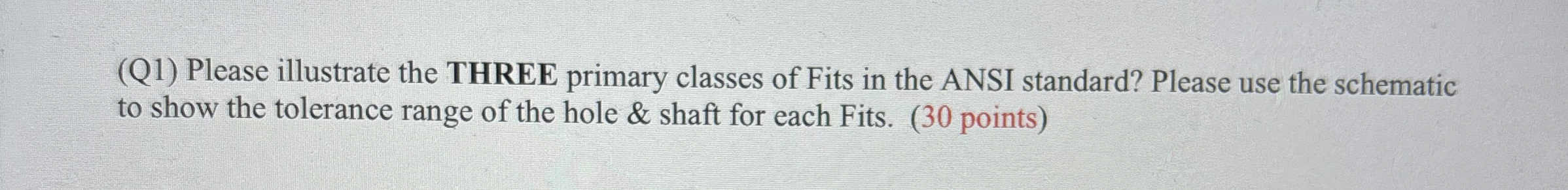 ( Q 1 ) Please illustrate the THREE primary