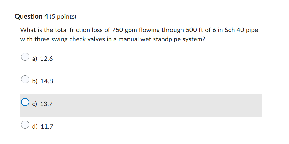 Question 4 ( 5 points ) What is the total