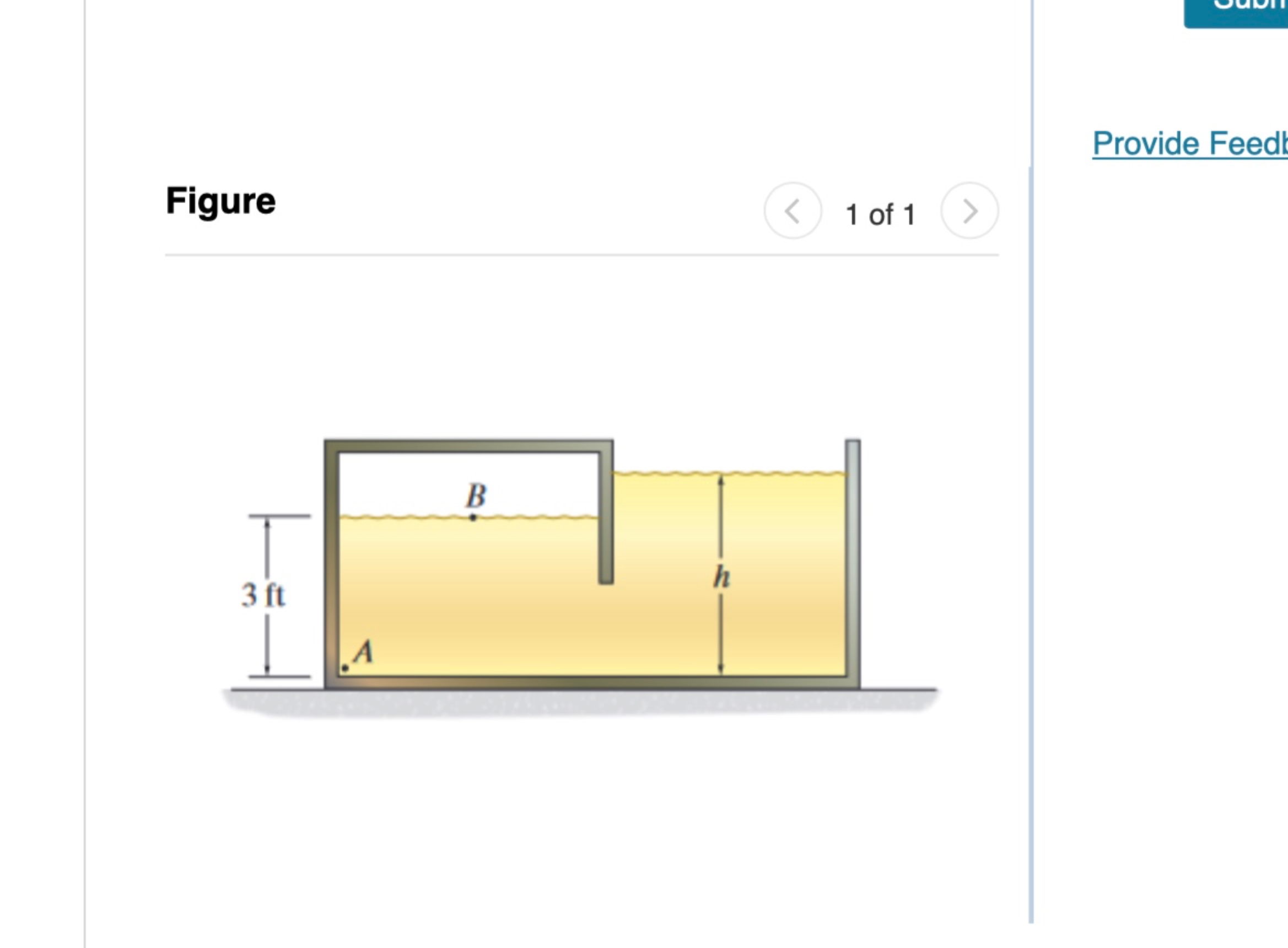 In the ( Figure 1 ) , take h = 4 . 2 ft . The