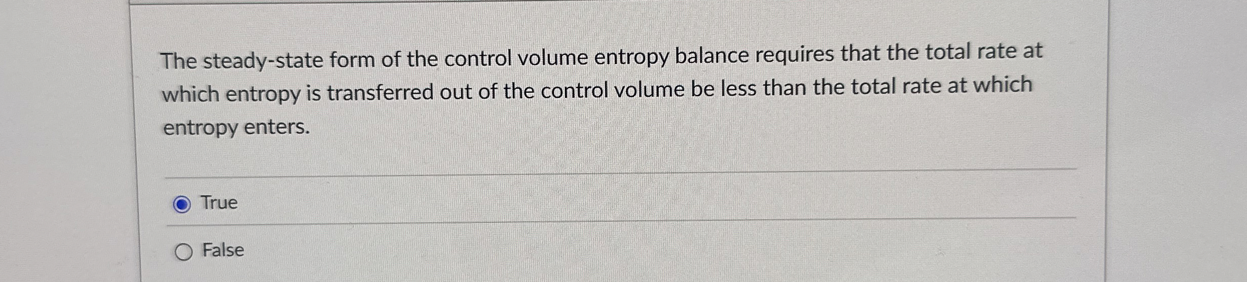 The steady - state form of the control volume