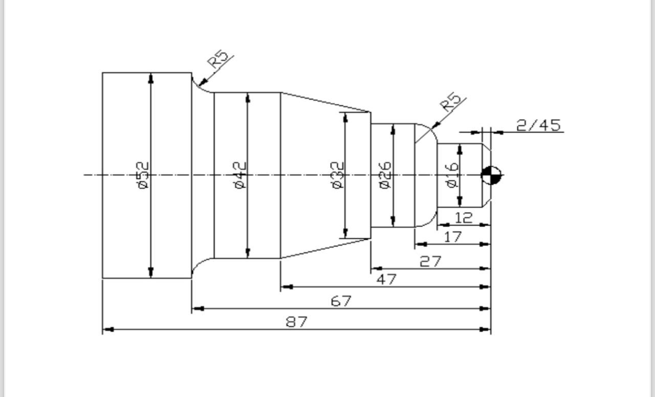 Steps for Write G - code program to machine