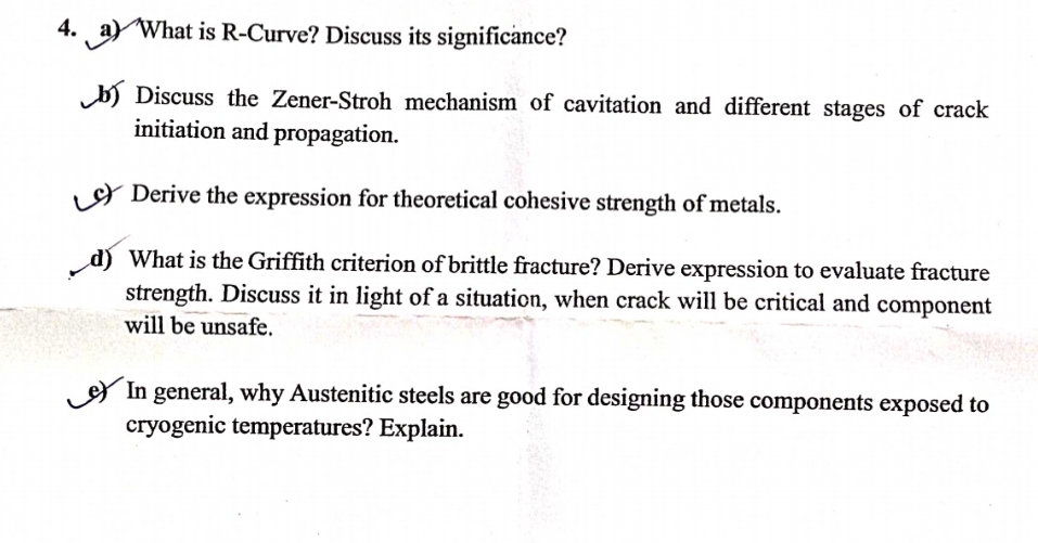 a ) What is R - Curve? Discuss its significance?