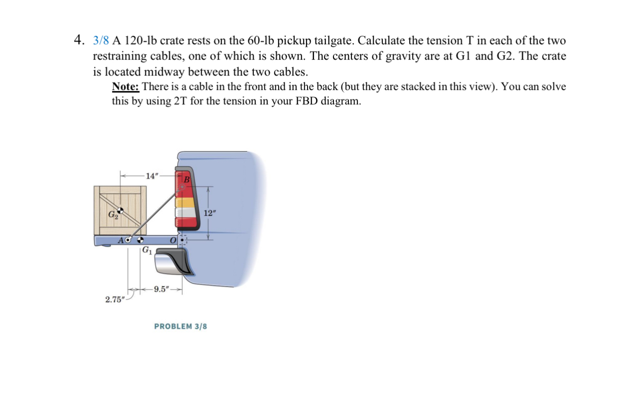 3 8 A 1 2 0 - l b crate rests on the 6 0 - l b