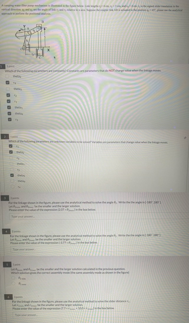 A camping water filter pump mechanism is