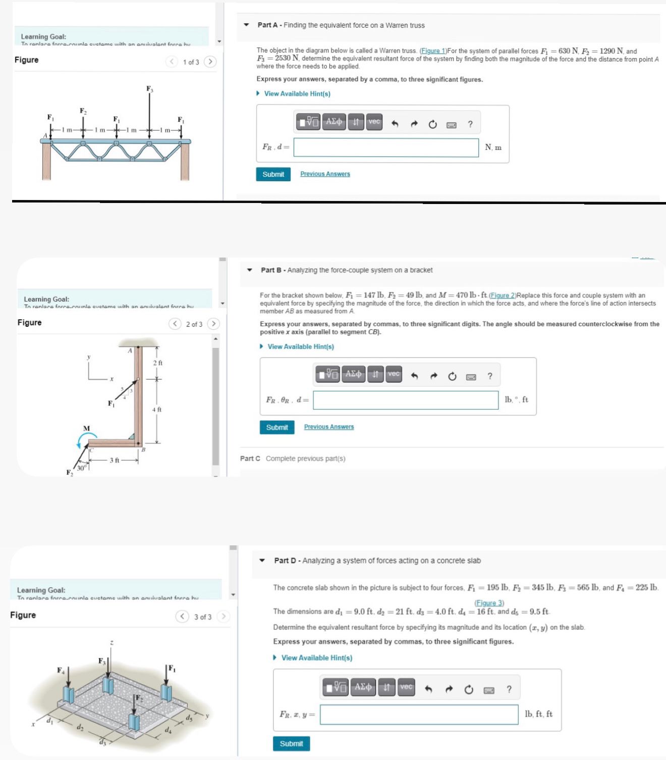 Please help!!!! Part A - Finding the equivalent