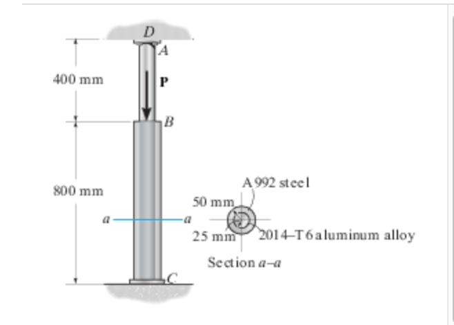 The 2 0 1 4 - T 6 aluminum rod AC is reinforced
