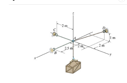 Determine the maximum mass of the crate so that