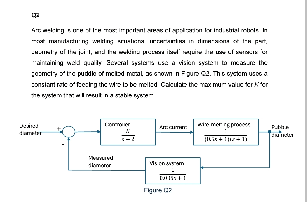 Q 2 Arc welding is one of the most important