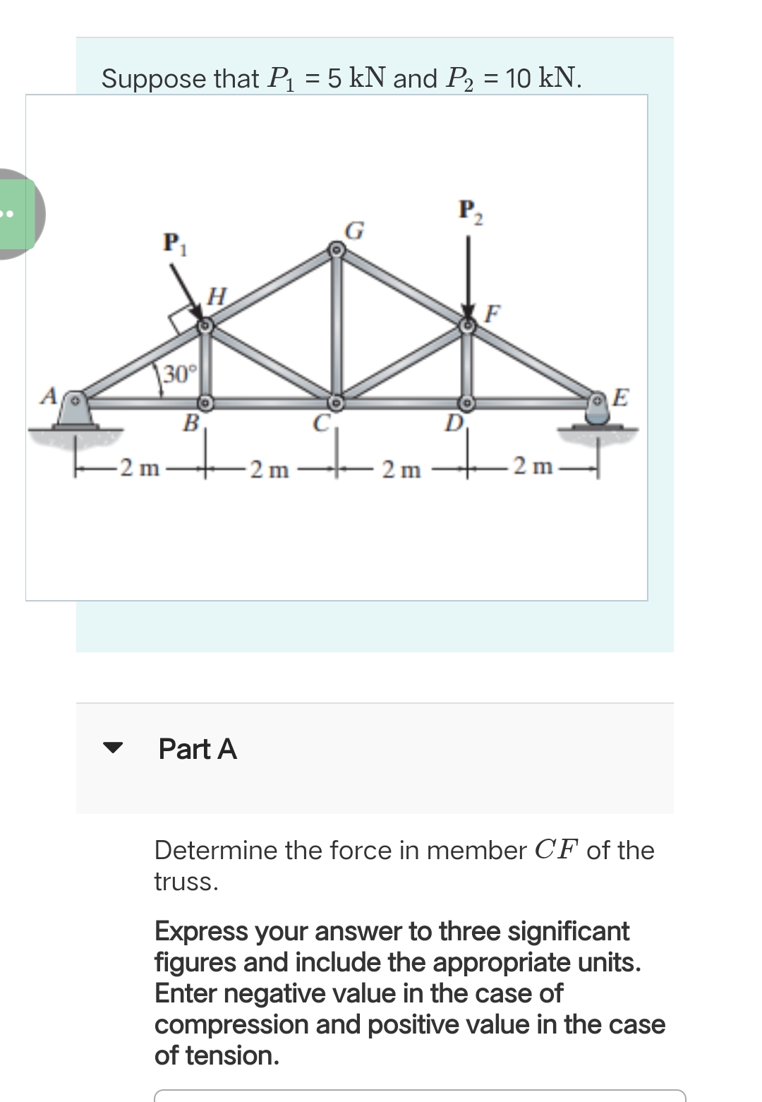 Suppose that P 1 = 5 k N and P 2 = 1 0 k N . Part