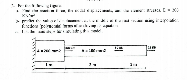 2 - For the following figure: a - Find the