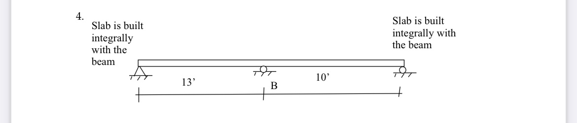 Show the moment of coefficients on the slab below