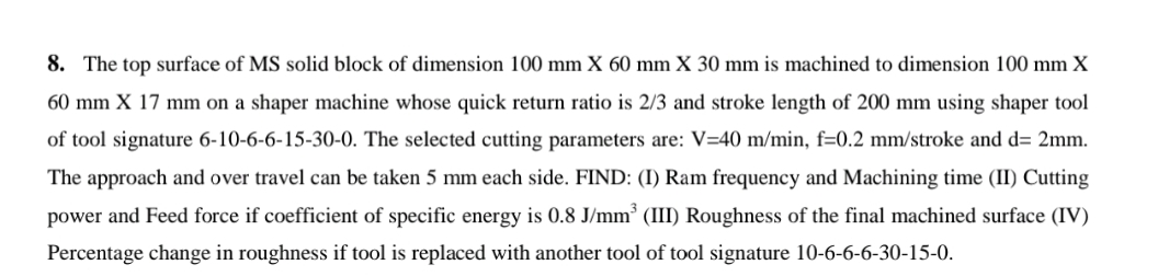 The top surface of MS solid block of dimension 1