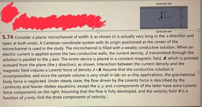 solve this for the u velocity components. u is
