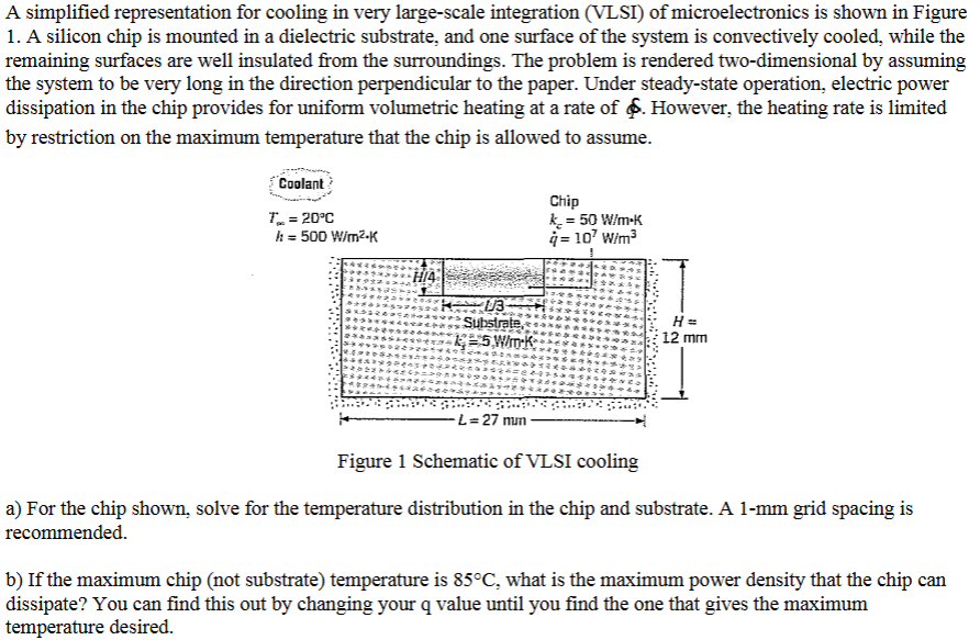 A simplified representation for cooling in very