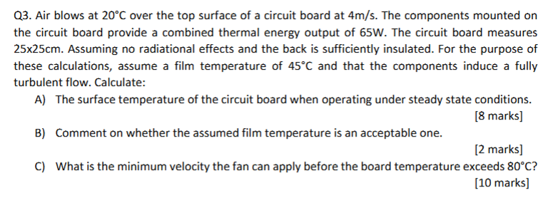 Q 3 . Air blows at \ ( 2 0 ^ { \ circ } \ mathrm
