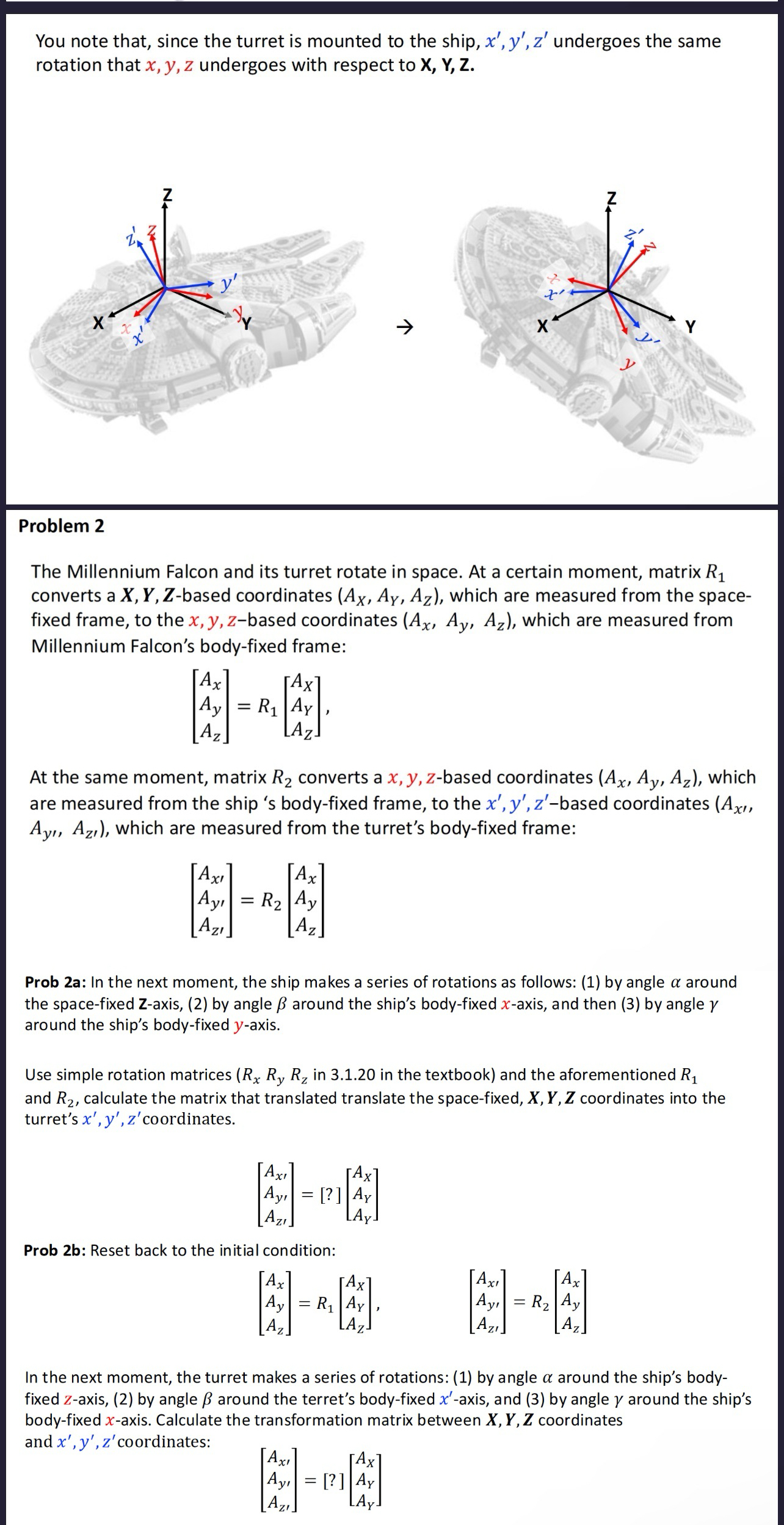 You note that, since the turret is mounted to the