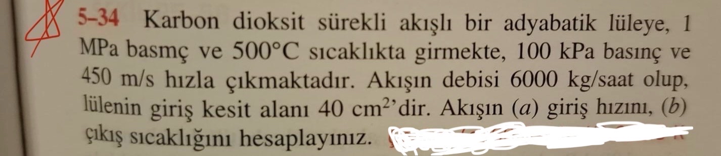 5 - 3 4 Karbon dioksit s rekli ak l bir adyabatik