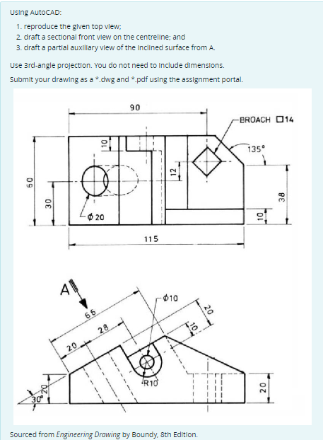 I need the autocad drawing for sectional and