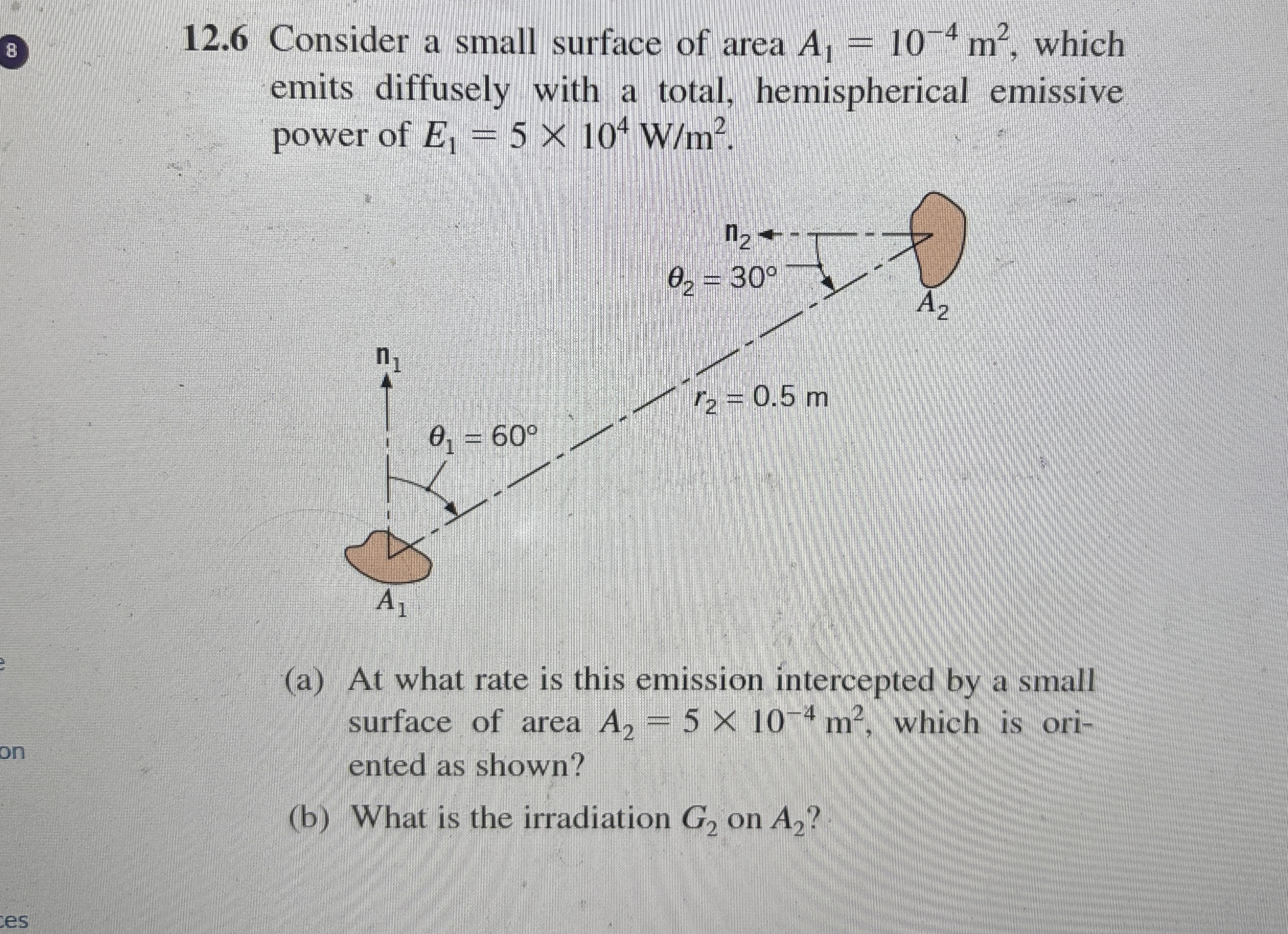 8 1 2 . 6 Consider a small surface of area A 1 =