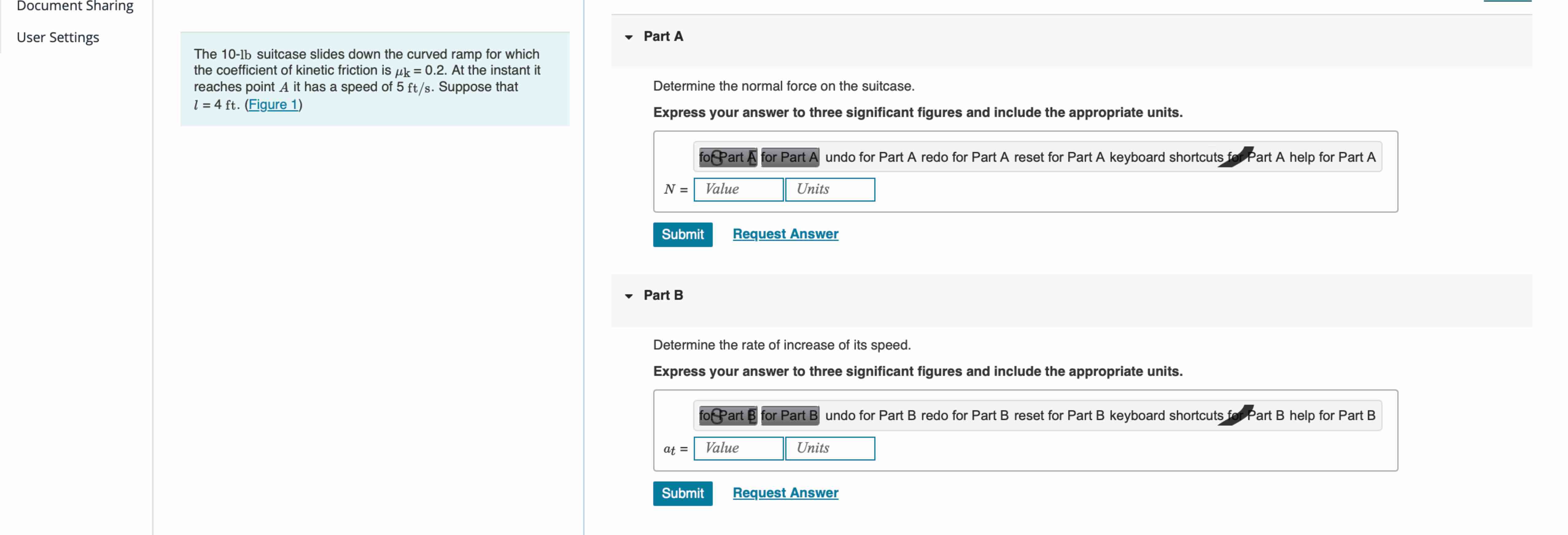 The 1 0 - lb suitcase slides down the curved ramp