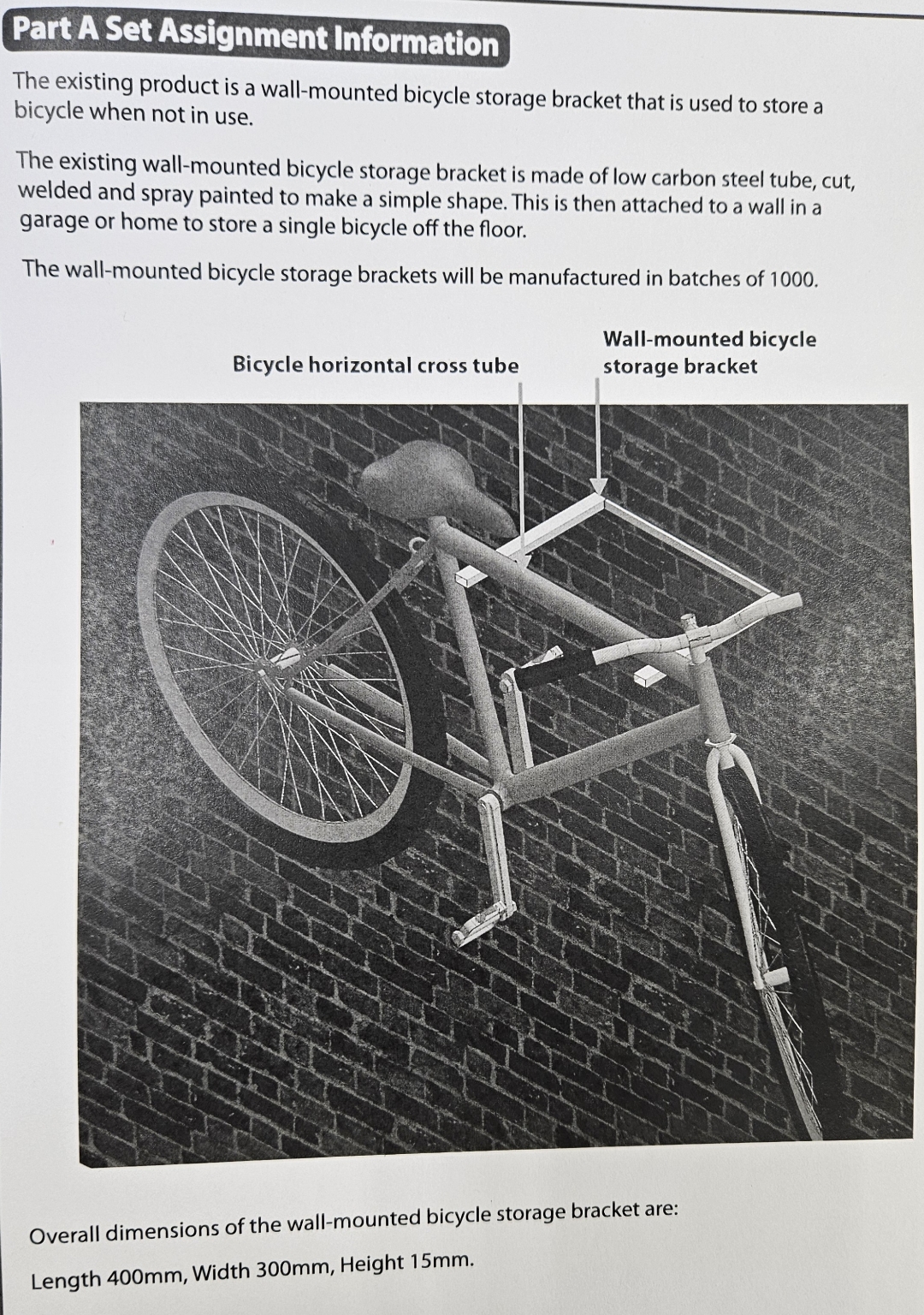 Part A Set Assignment Brief You are a design