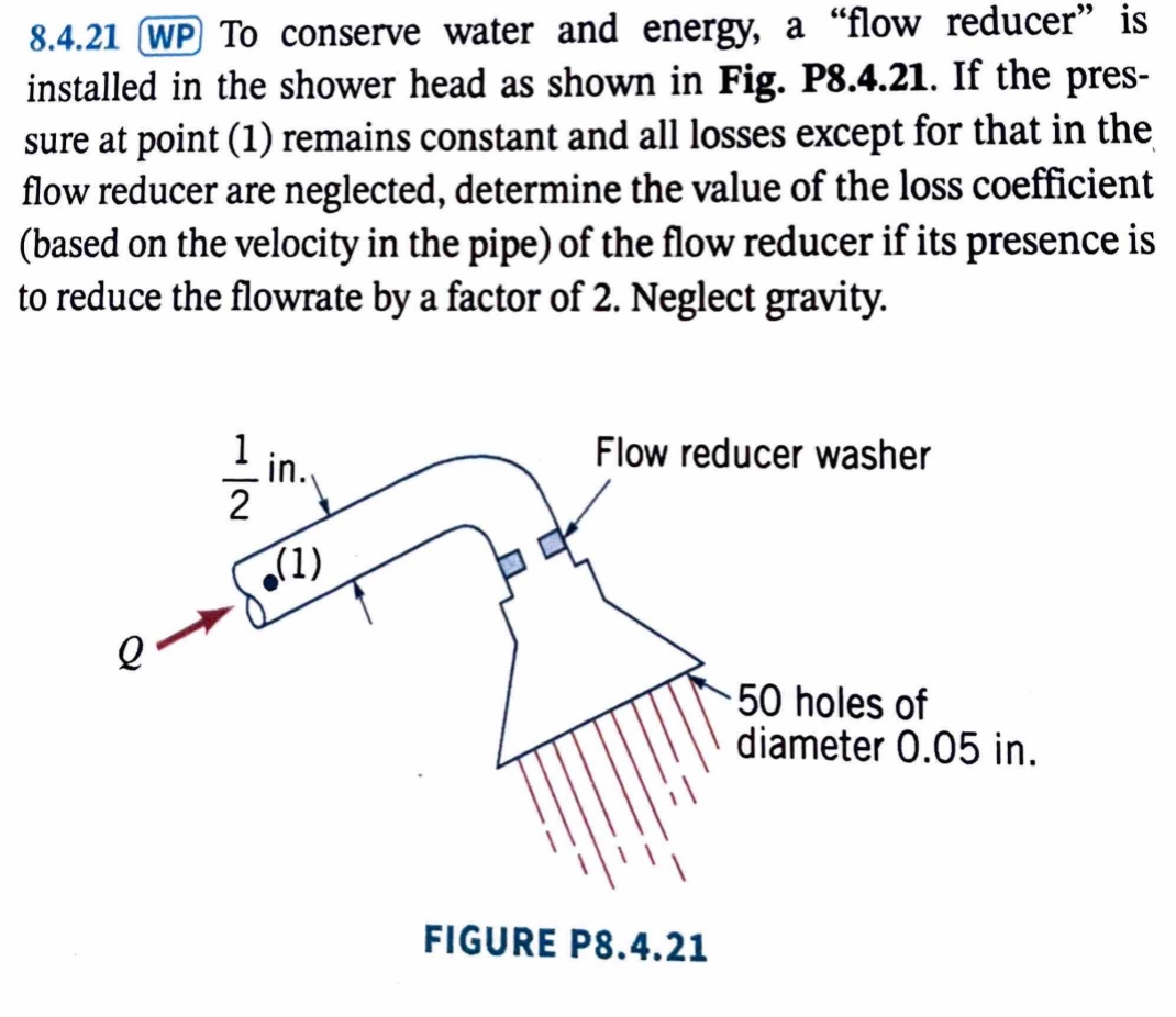 8 . 4 . 2 1 WP To conserve water and energy, a