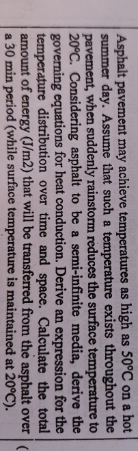 Asphalt pavement may achieve temperatures as high