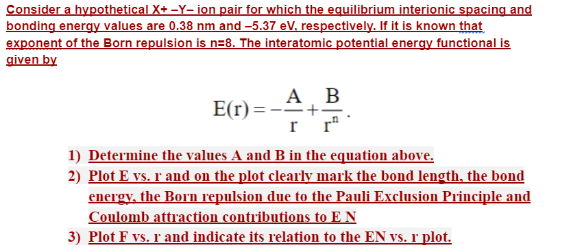 Please solve for A and B values for part 1 . Also