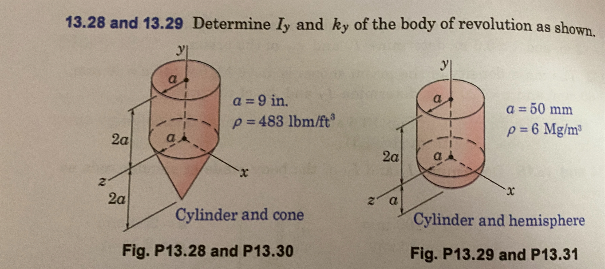 Problem 1 3 . 2 8 Kinetics of Rigid Bodies Find
