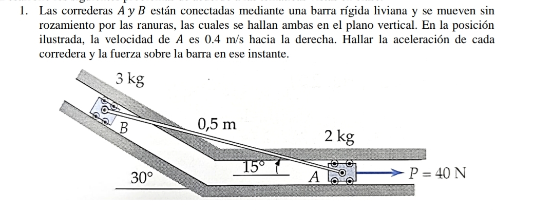 Las correderas AyB est n conectadas mediante una