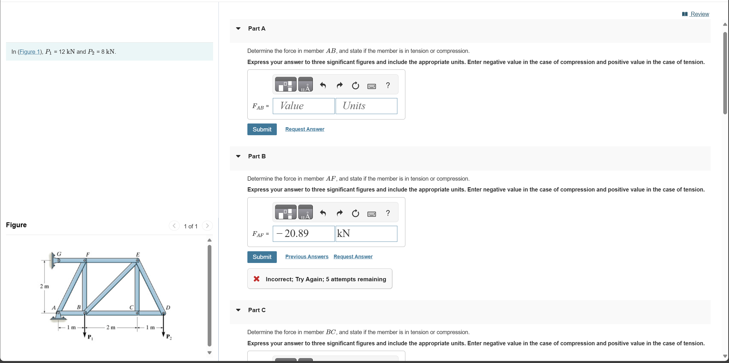 In ( Figure 1 ) , \ ( P _ { 1 } = 1 2 \ mathrm {